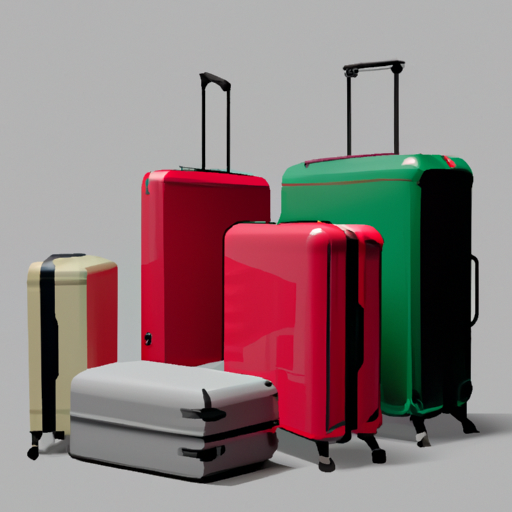 מגוון מזוודות בגדלים וצורות שונות, המציגות את החשיבות של בחירת המידה המתאימה לטיולים שלכם.